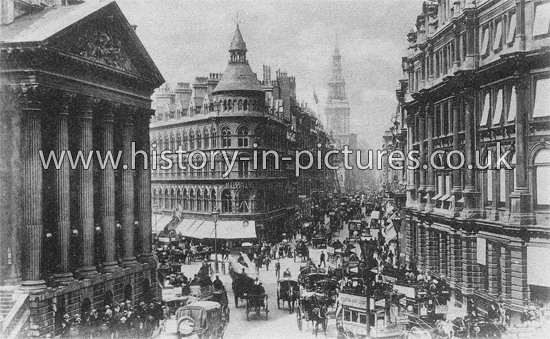 Mansion House & Cheapside. c.1900's